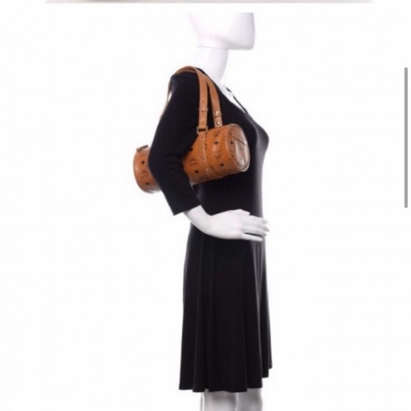 RARE HP mcm cognac papillon bag purse sale - Picture 3 of 12